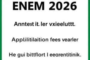 isenção da taxa de inscrição ENEM 2026