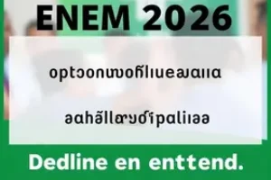 isenção da taxa do Enem 2026