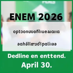 isenção da taxa do Enem 2026