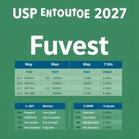 vestibular da Fuvest 2027
