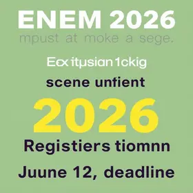 inscrição Enem 2026