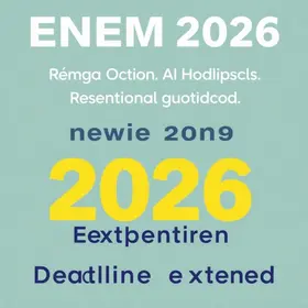 Pagamento da taxa de inscrição do Enem 2026